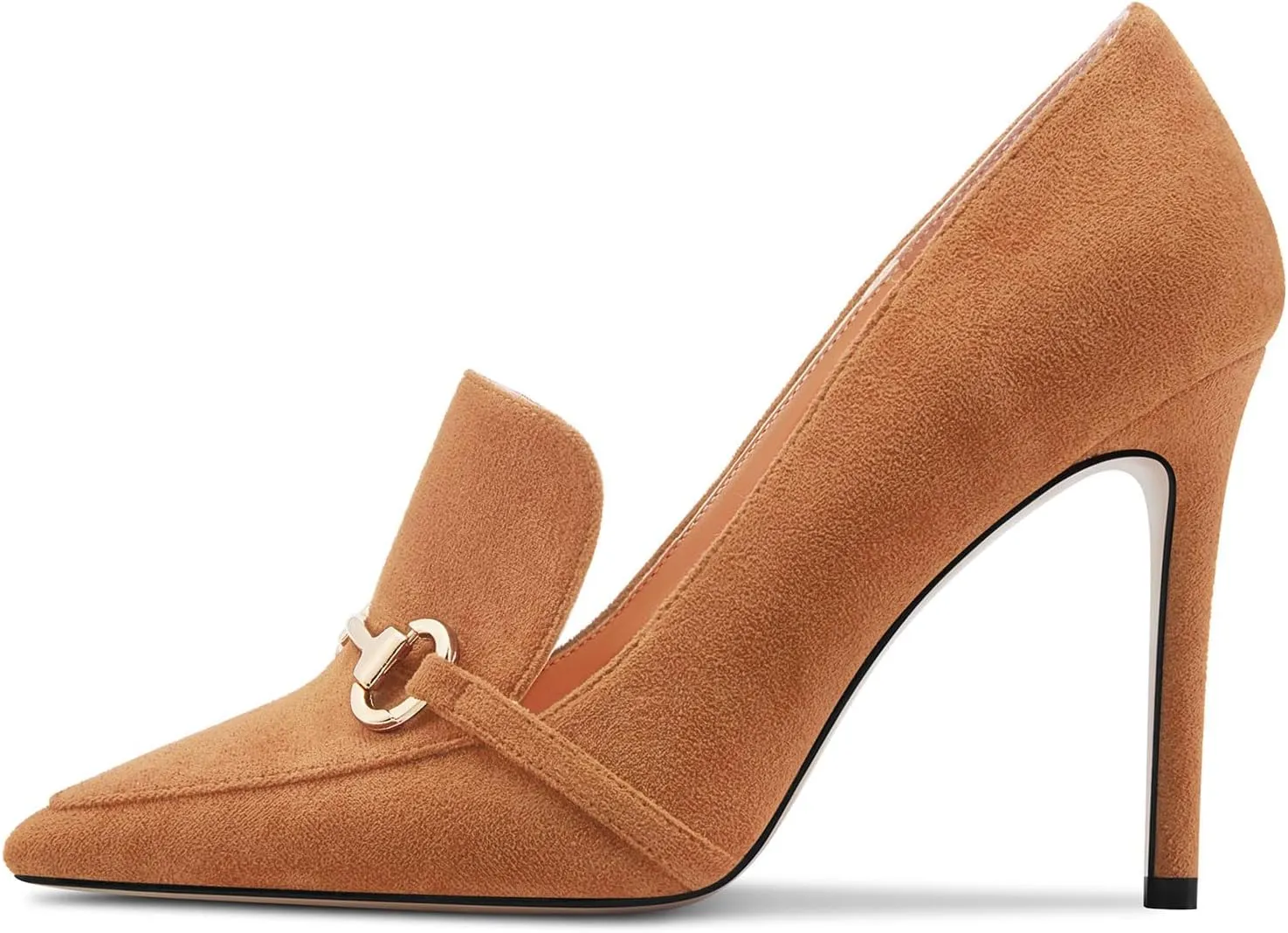 Castamere Womens High Stiletto Heel Pointed Toe Slip-on Pumps Wedding Office 3.9 Inches Heels