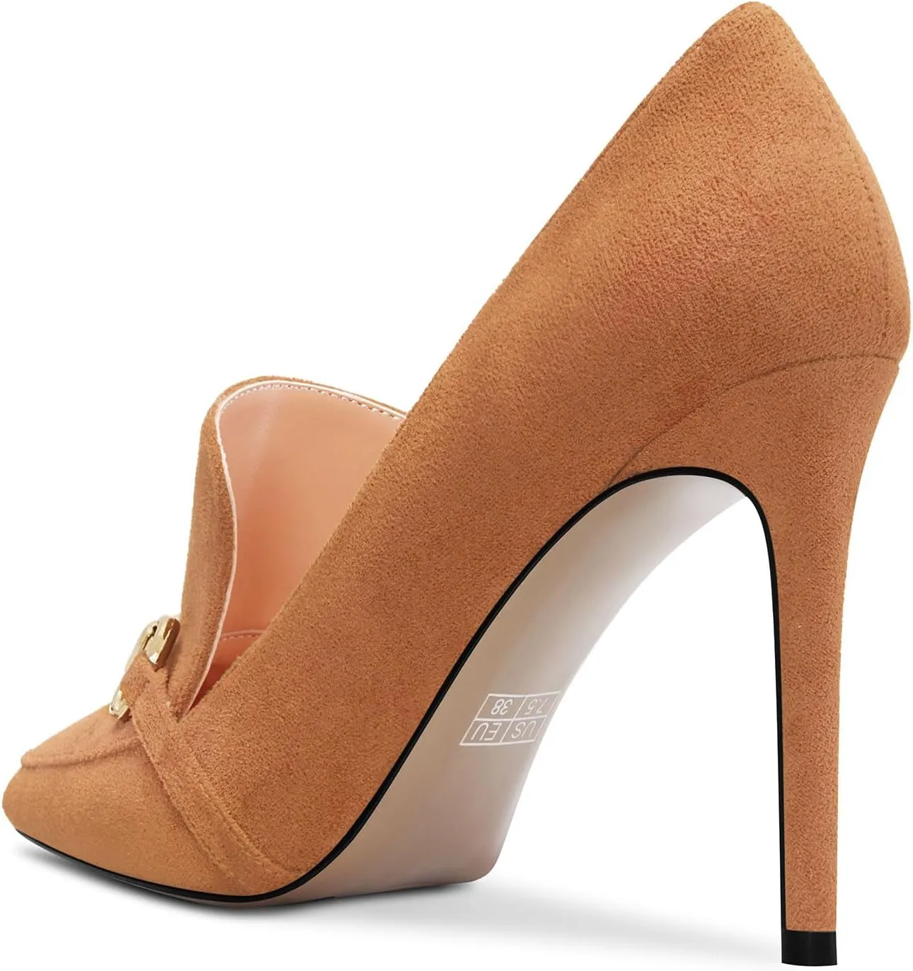 Castamere Womens High Stiletto Heel Pointed Toe Slip-on Pumps Wedding Office 3.9 Inches Heels