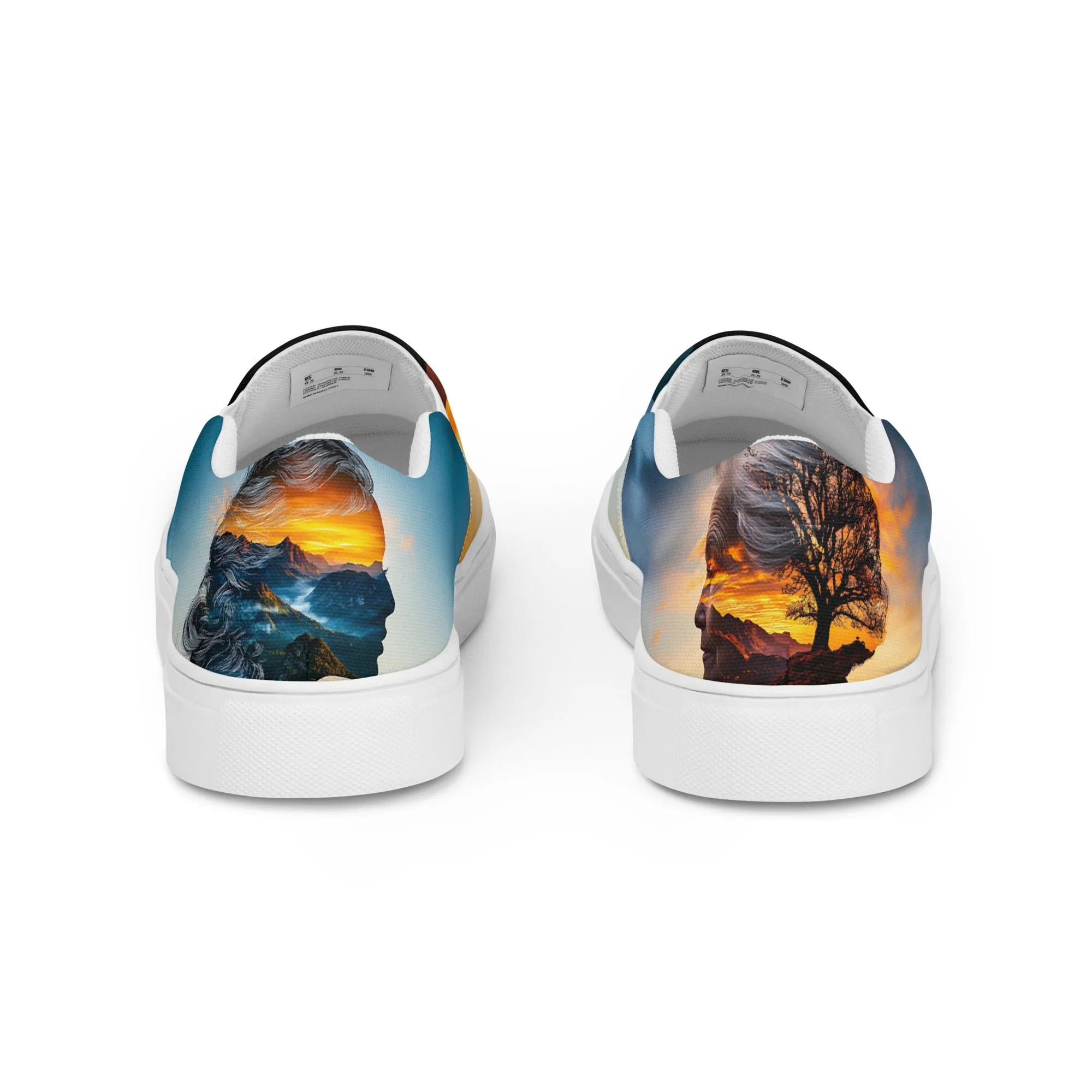 Centered Soul Women’s slip-on canvas shoes