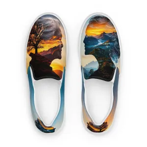 Centered Soul Women’s slip-on canvas shoes