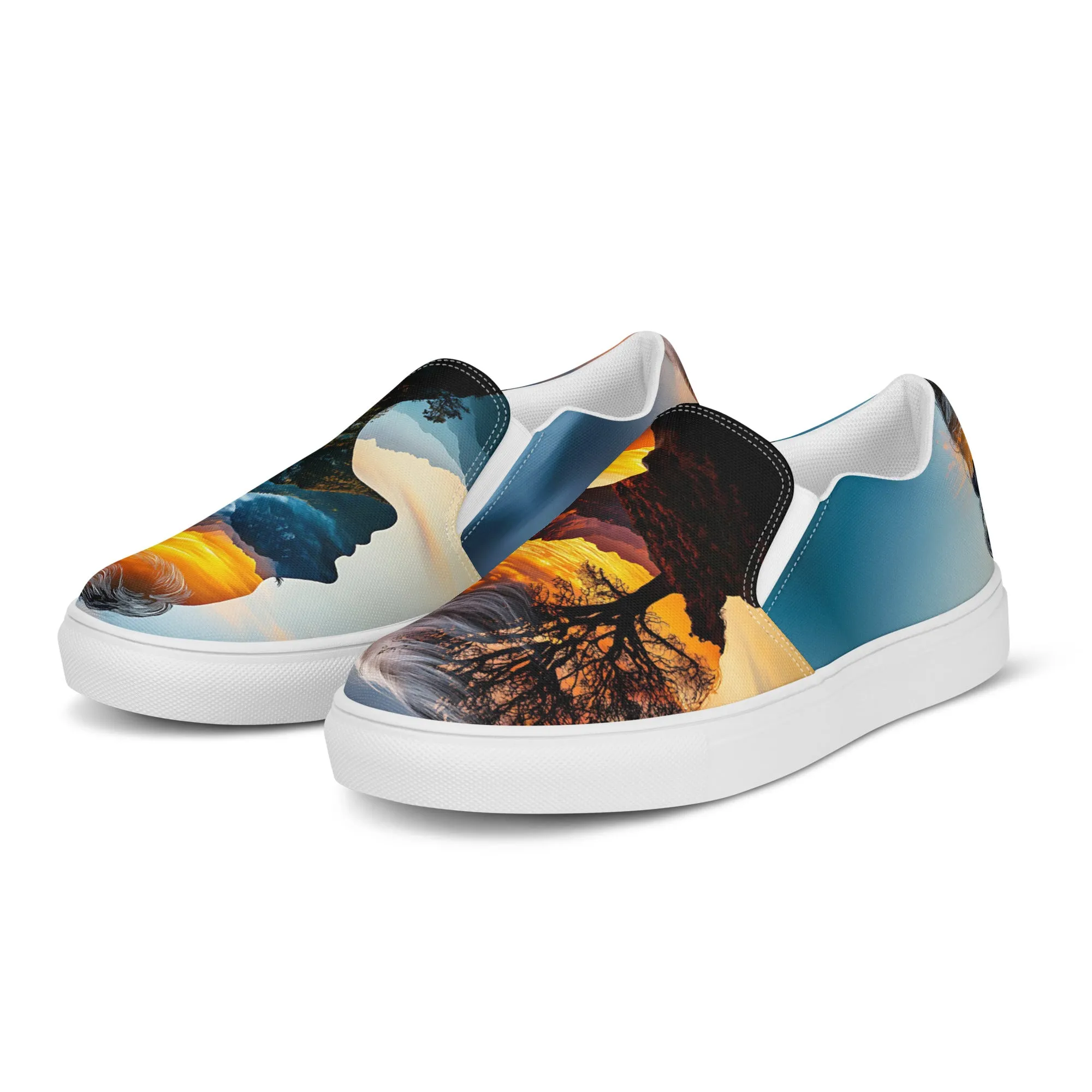 Centered Soul Women’s slip-on canvas shoes