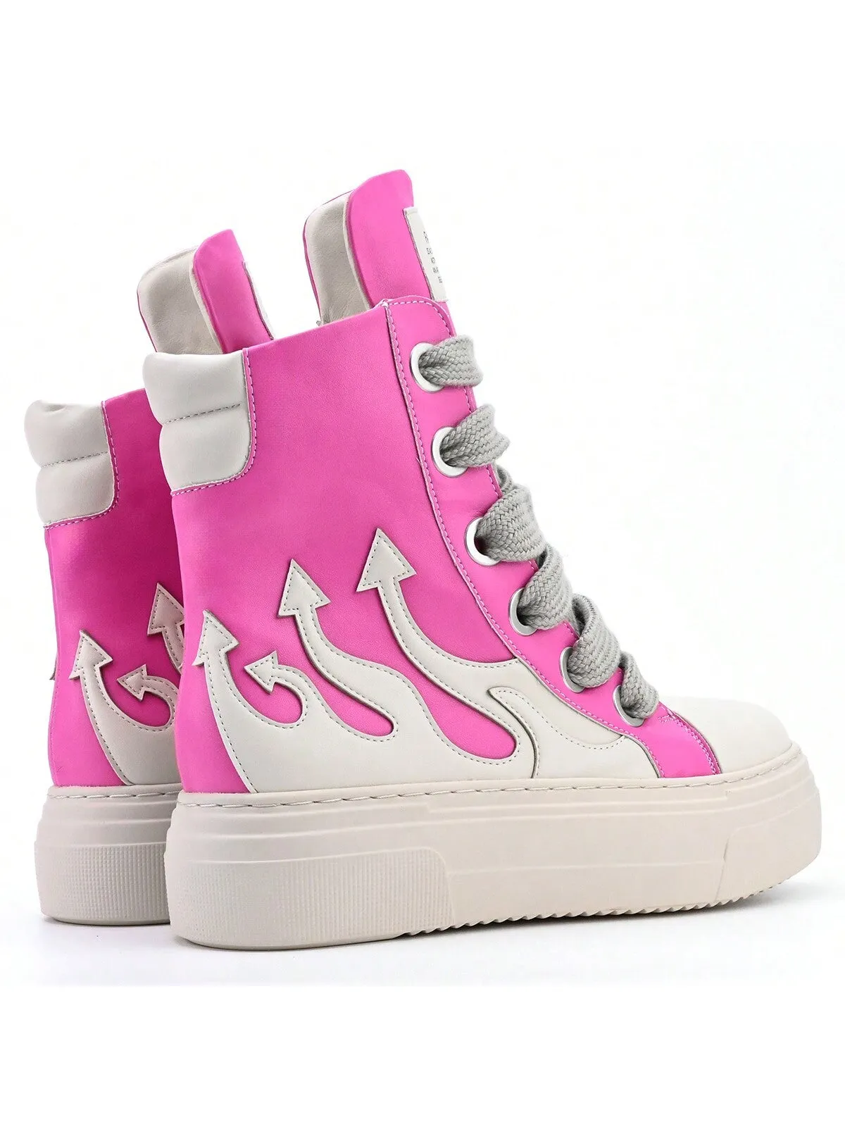 Chic & Comfy: Thick-Soled Versatile Sneakers for Effortless Street Style