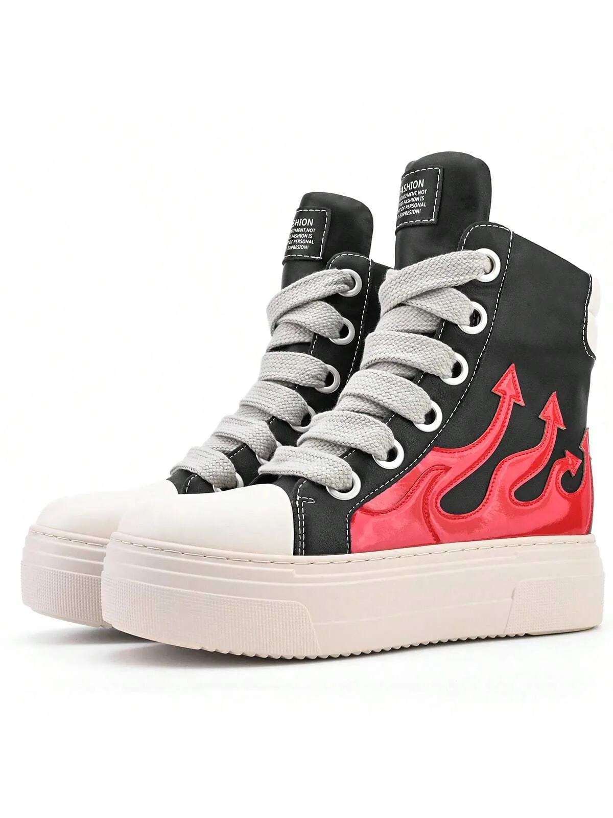Chic & Comfy: Thick-Soled Versatile Sneakers for Effortless Street Style