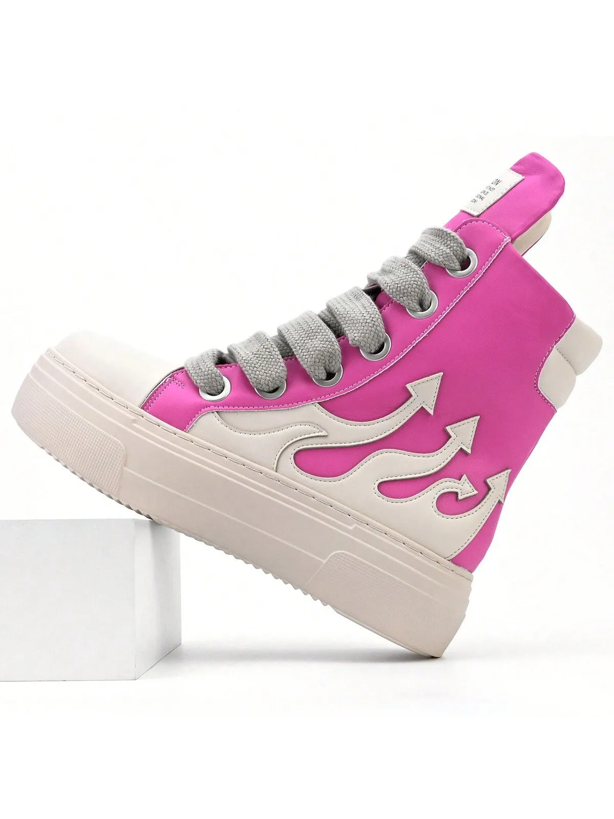 Chic & Comfy: Thick-Soled Versatile Sneakers for Effortless Street Style