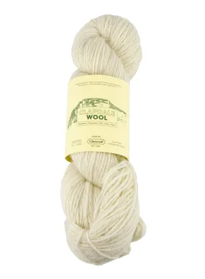 Clapdale Wool 100g DK Hand Knit - Natural Undyed