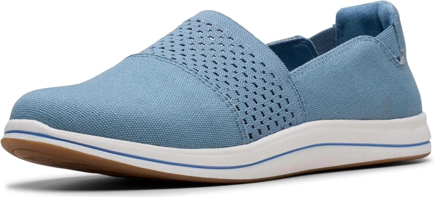 Clarks Women's Breeze Vibe CloudSteppers Slip On Loafer