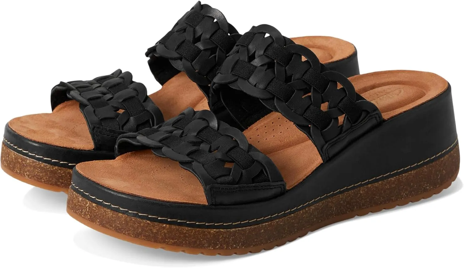 Clarks Women's Kassanda Mule Wedge Sandal