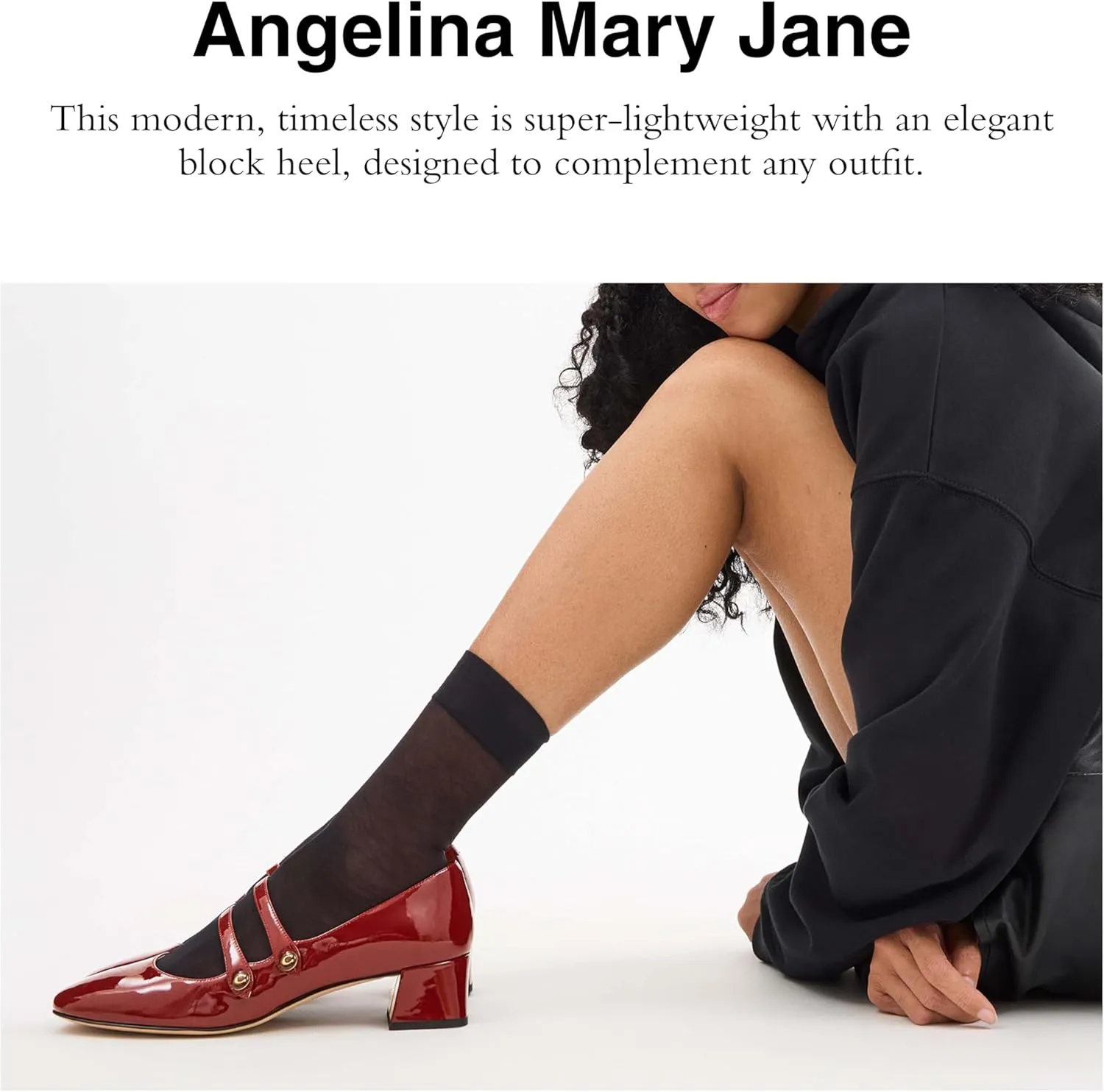 COACH Women's Angelina Mary Jane Flat