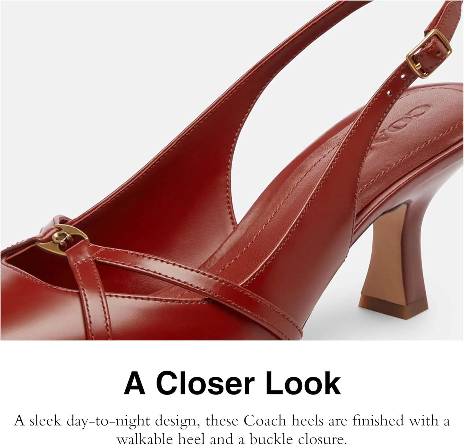 Coach Womens Rowyn Slingback Pump