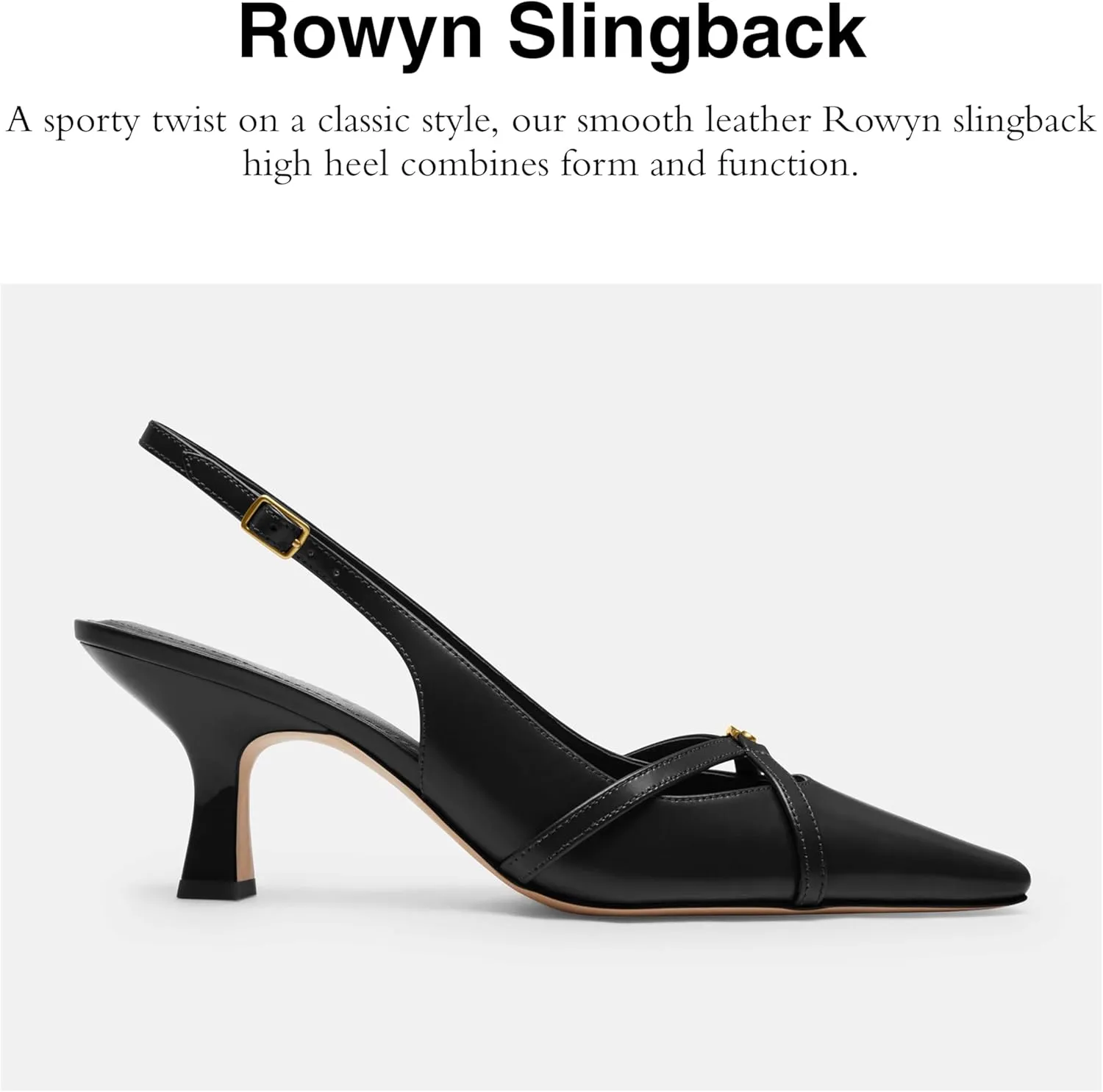 Coach Womens Rowyn Slingback Pump
