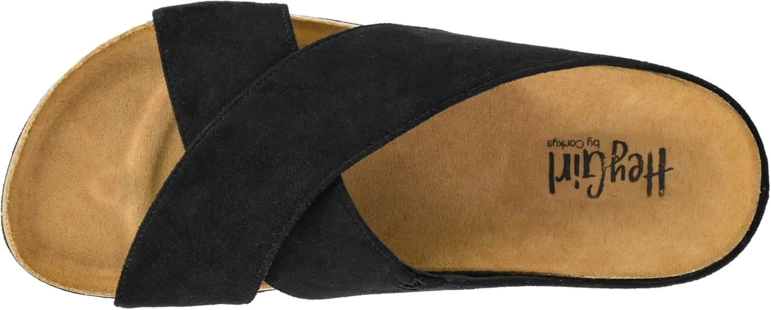 Corkys Footwear Don't Cross Me 2-Inch Platform Sandals with Chic Crisscrossed Faux Suede Straps – Cute and Comfortable