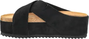 Corkys Footwear Don't Cross Me 2-Inch Platform Sandals with Chic Crisscrossed Faux Suede Straps – Cute and Comfortable