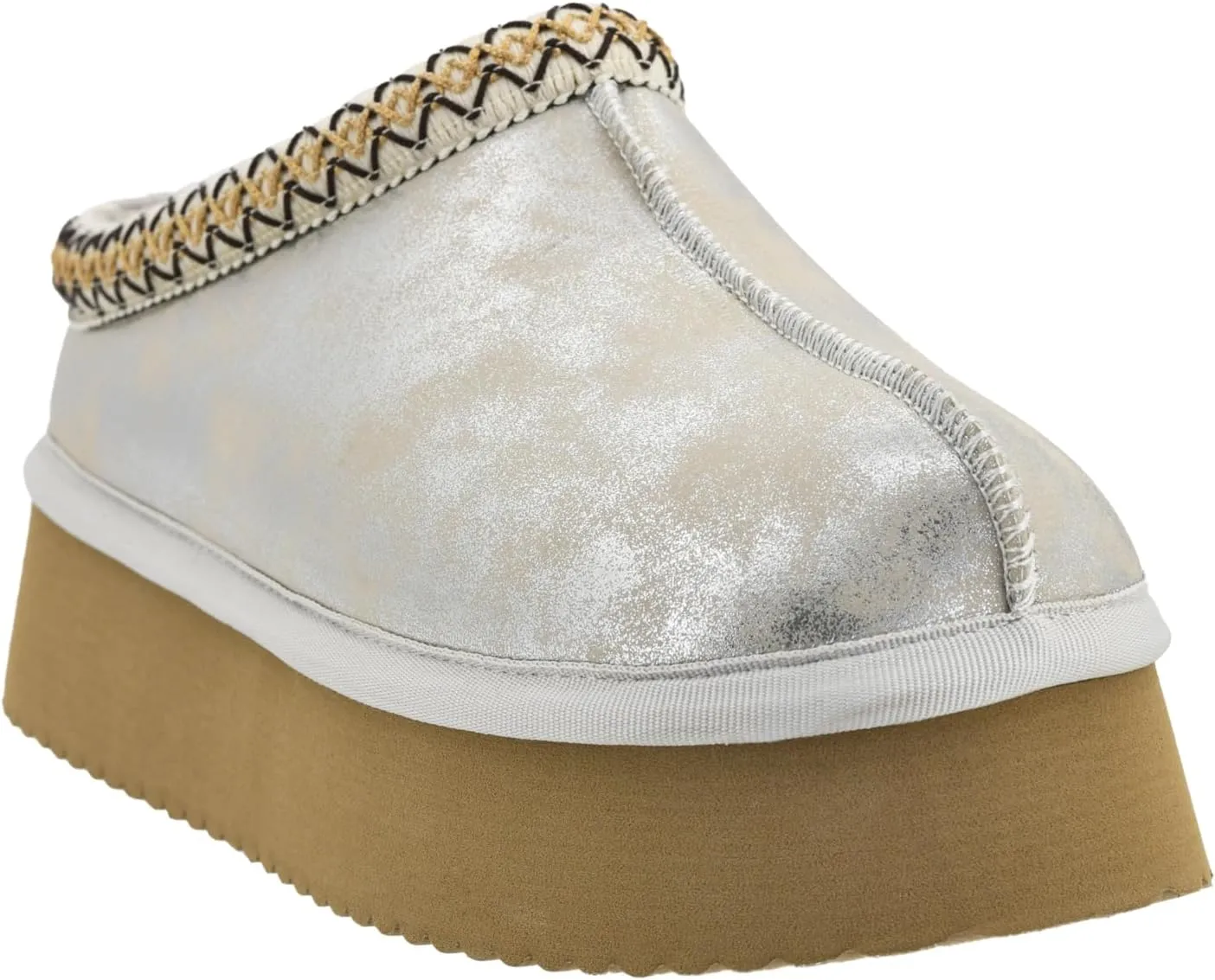 Corkys Footwear Pillow Talk 1.75-Inch Platform Slippers, Faux Fur Lining, Cozy Indoor/Outdoor Footwear for Fall & Winter