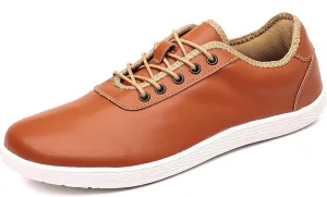 COSIDRAM Men's Casual Loafers Comfort Wide Toe Soft Daily Walking Sneakers Classic Slip On Shoes