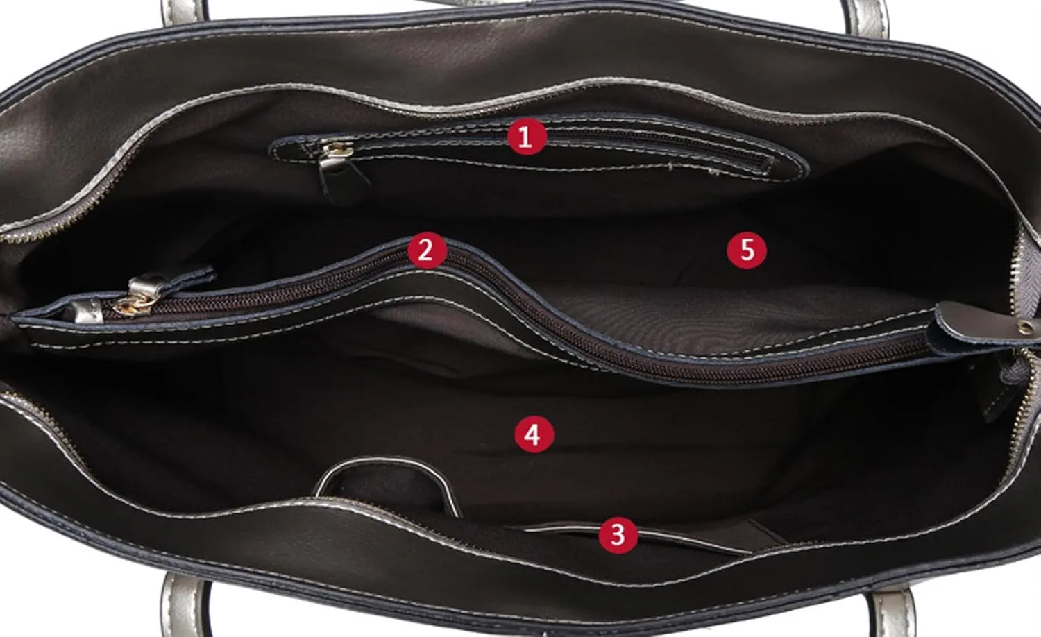 Covelin Women's Handbag Genuine Leather Tote Shoulder Bags Soft Hot