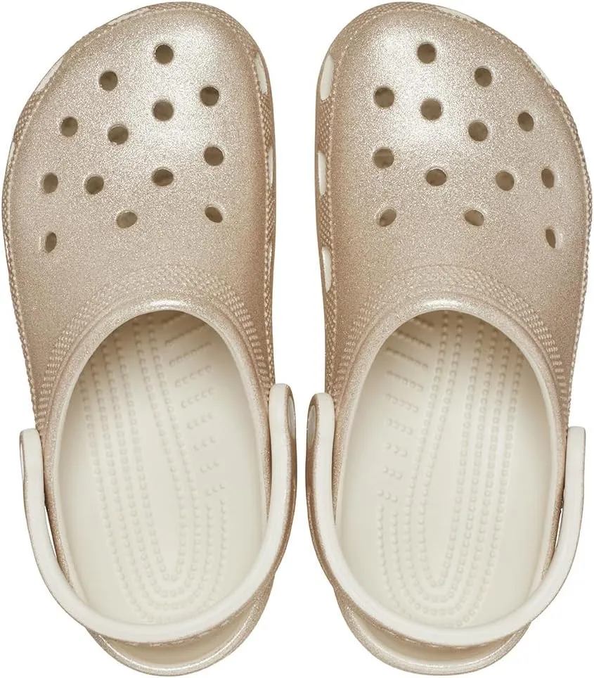 Crocs Unisex Adult Classic Glitter Clog