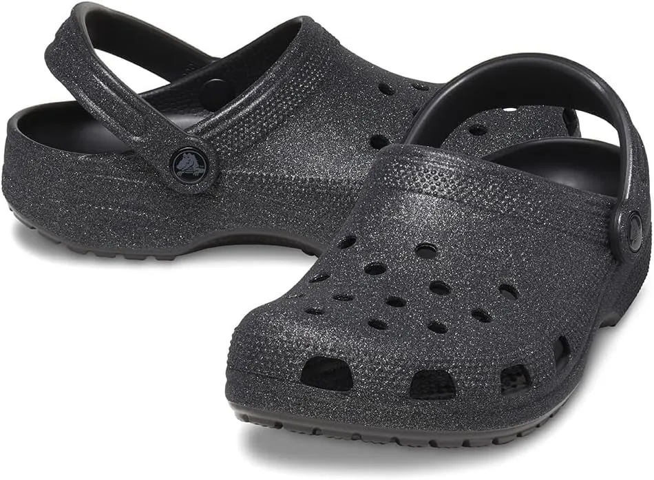 Crocs Unisex Adult Classic Glitter Clog