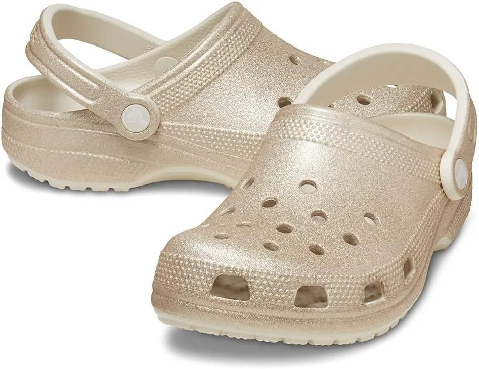 Crocs Unisex Adult Classic Glitter Clog