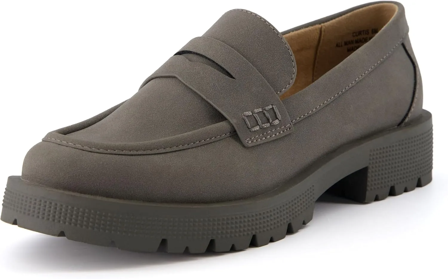 CUSHIONAIRE Women's Curtis Slip on Loafer  Memory Foam, Wide Widths Available