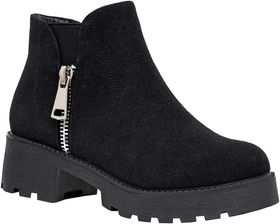 CUSHIONAIRE Women's Portia slip on boot  Memory Foam