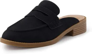 CUSHIONAIRE Women's Prescott Slip On Mule  Memory Foam, Wide Widths Available