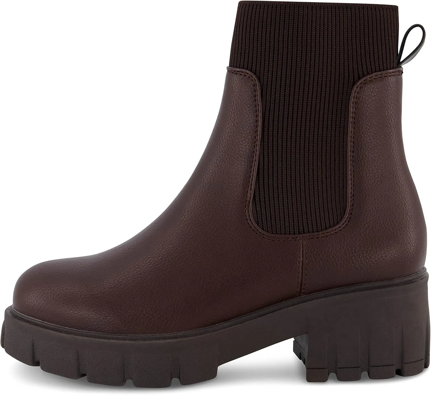 CUSHIONAIRE Women's Sparks slip on chelsea boot  Memory Foam, Wide Widths Available
