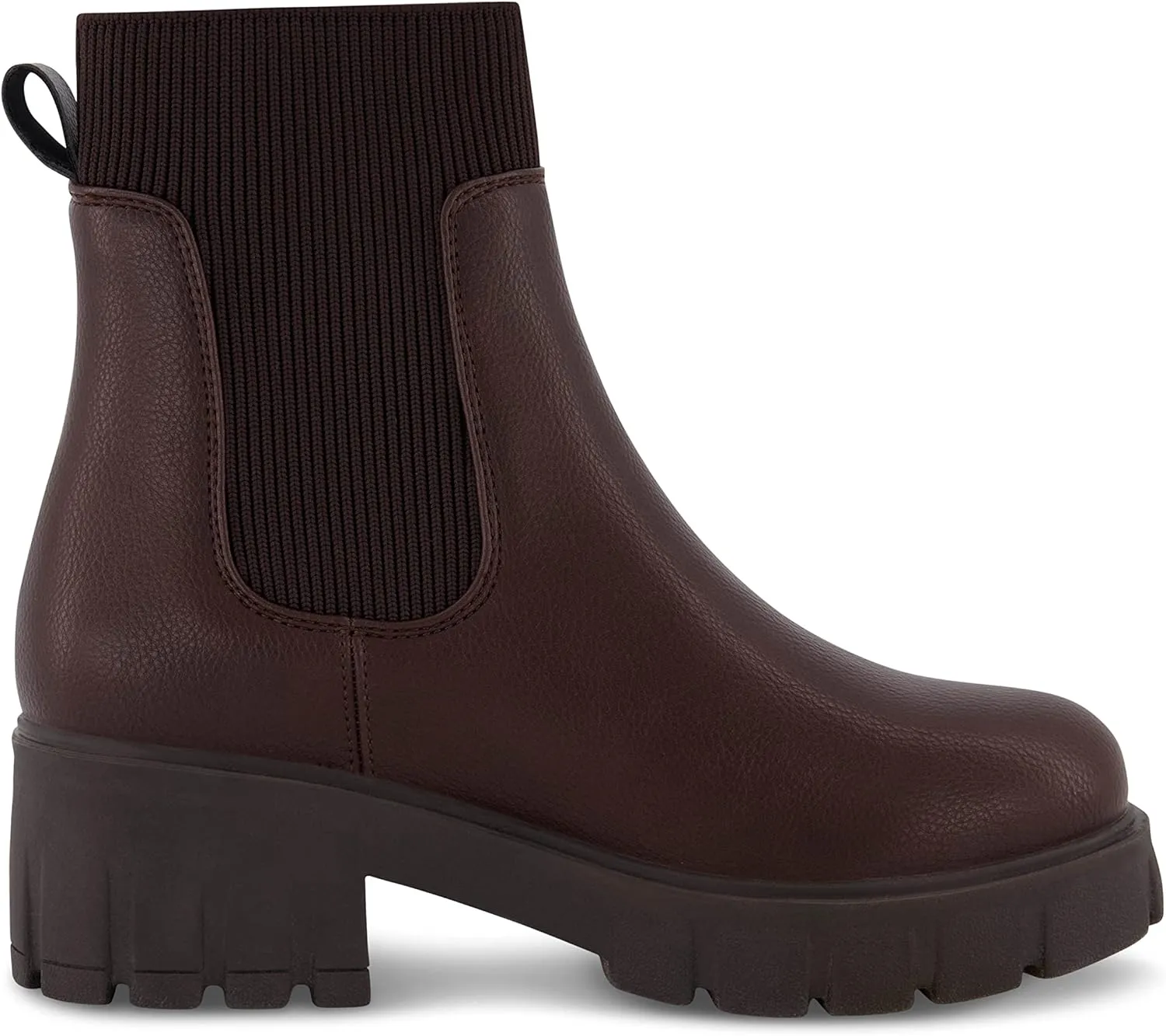 CUSHIONAIRE Women's Sparks slip on chelsea boot  Memory Foam, Wide Widths Available