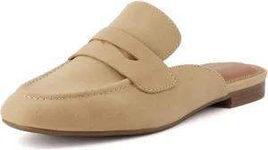 CUSHIONAIRE Women's Yale Slip On Mule  Memory Foam, Wide Widths Available