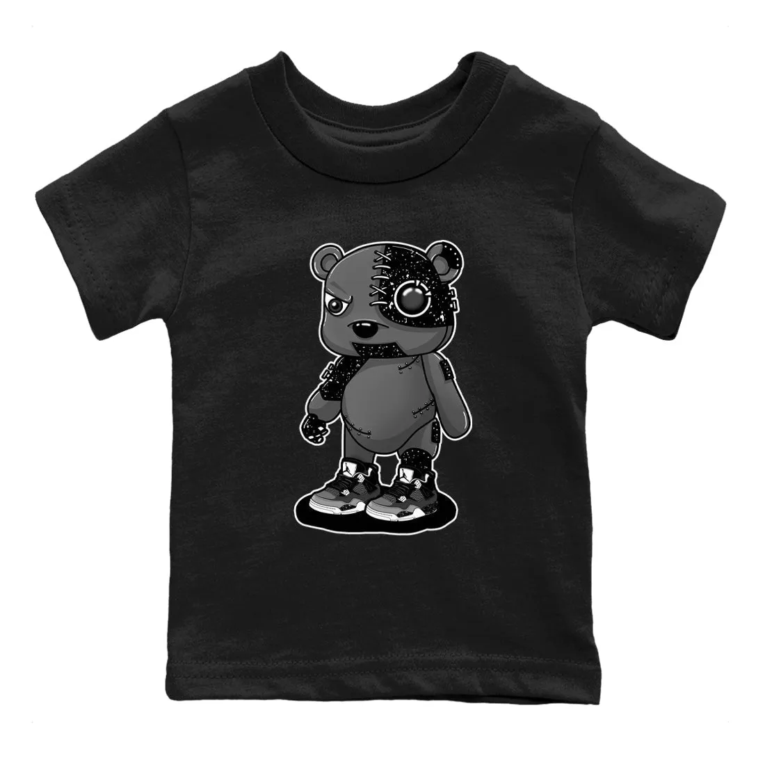 Custom-built Cyborg Air - SNRT Flexible Tees Kids Bear Fear 4 Sneaker Jordan