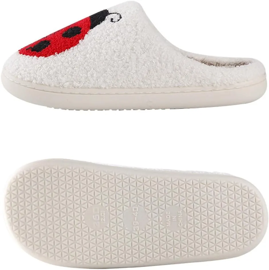 Dachshund Dog Slippers For Women Men Cute Animal Cartoon Ladybug Butterfly Cat Slippers Slides Memory Foam Slip On House Shoes
