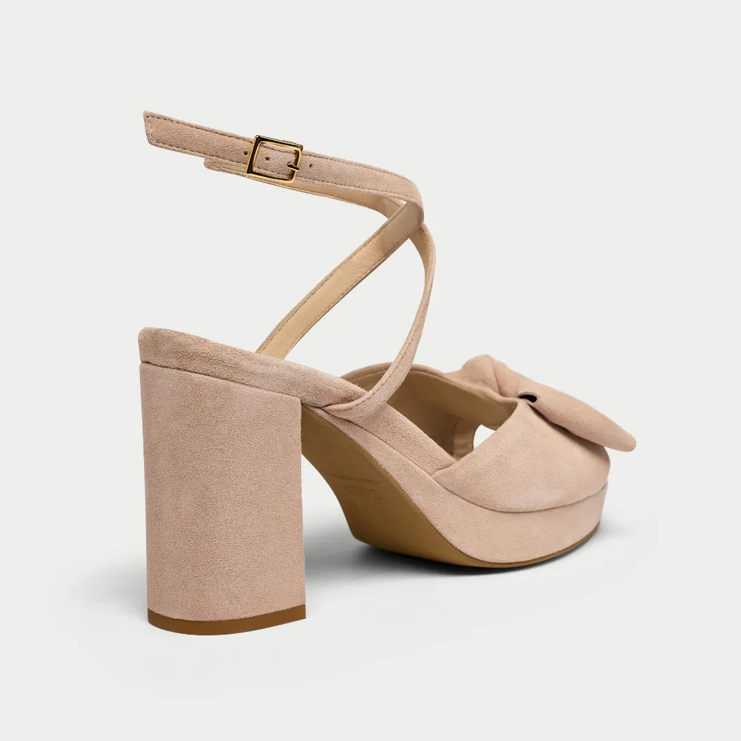 Daisy - Taupe suede