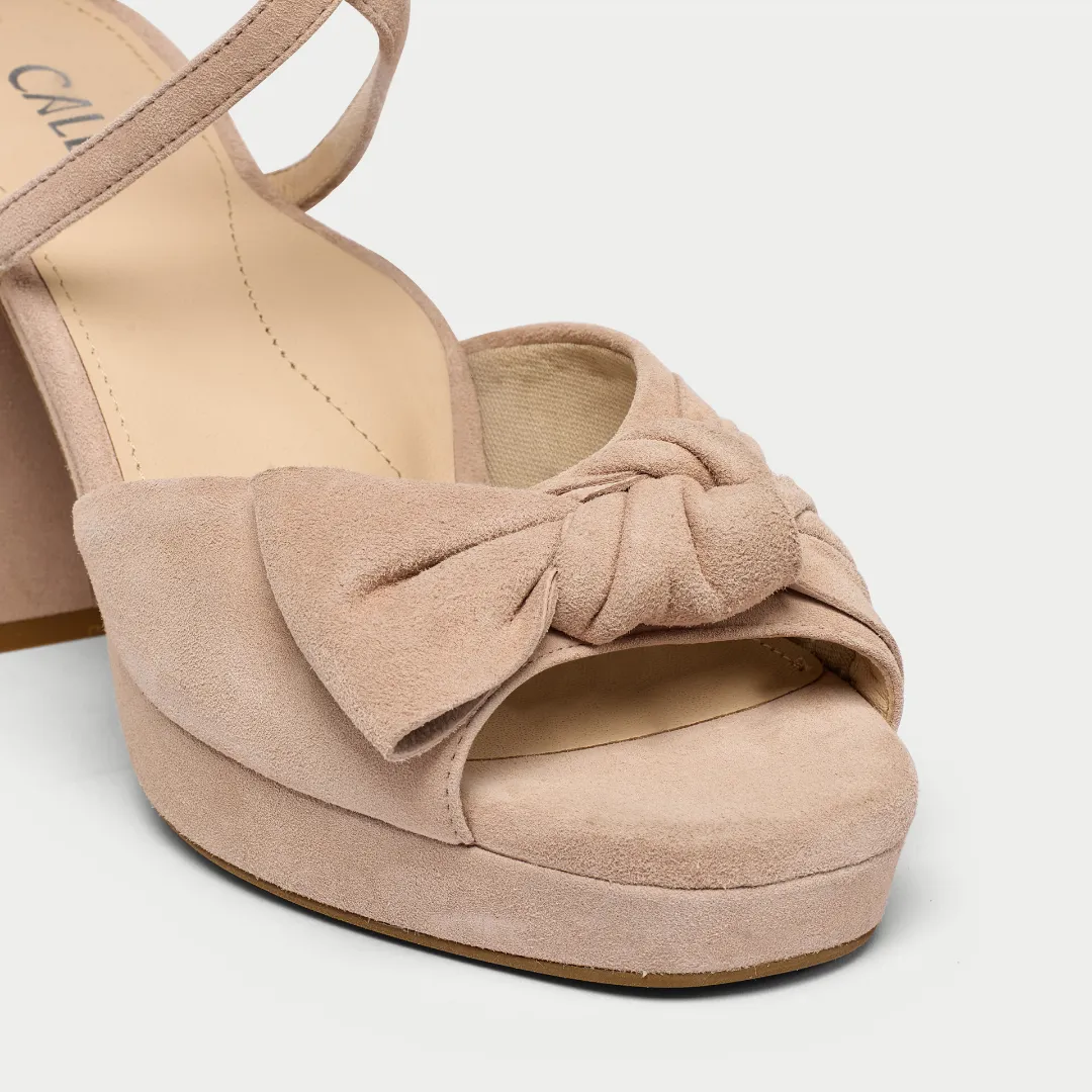 Daisy - Taupe suede