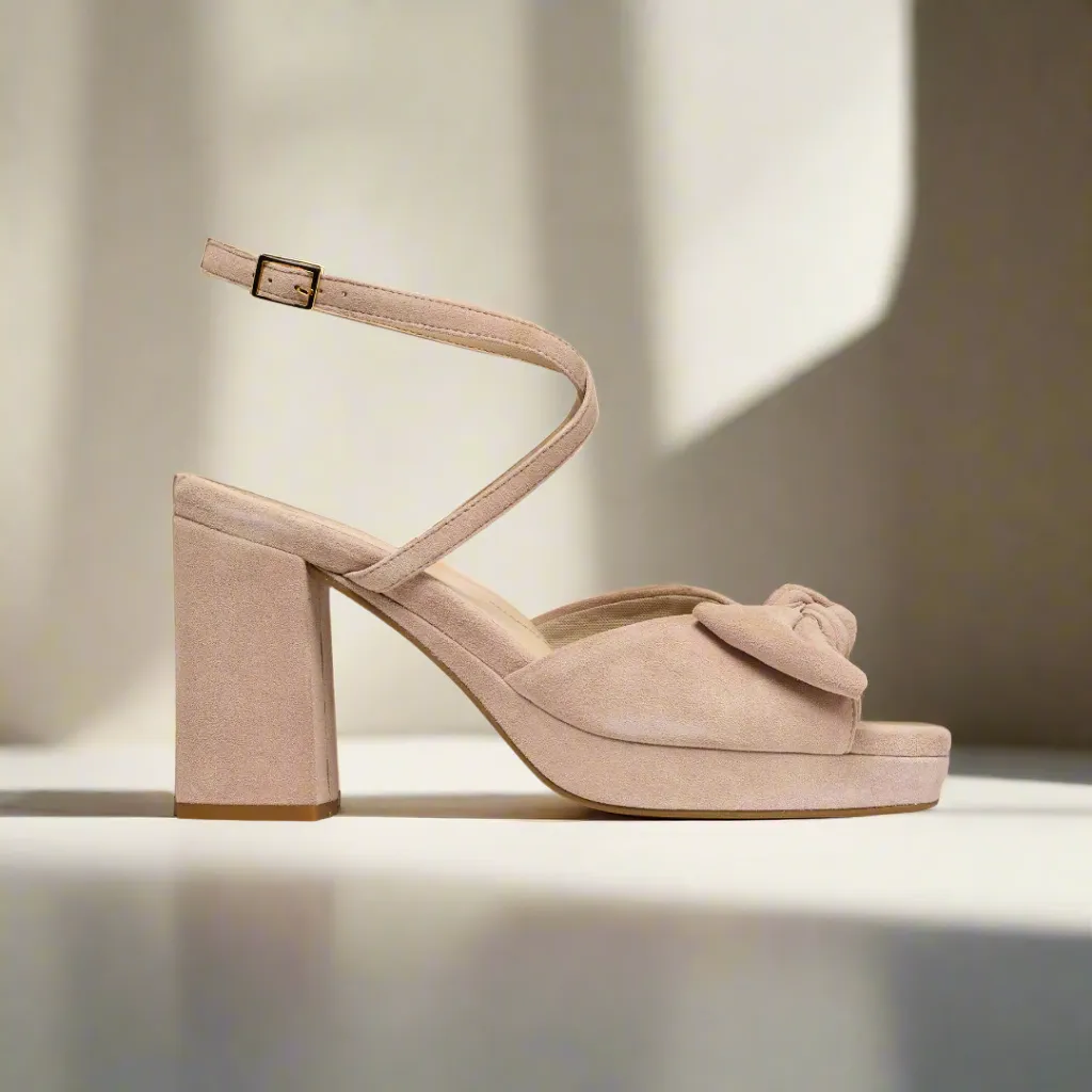 Daisy - Taupe suede
