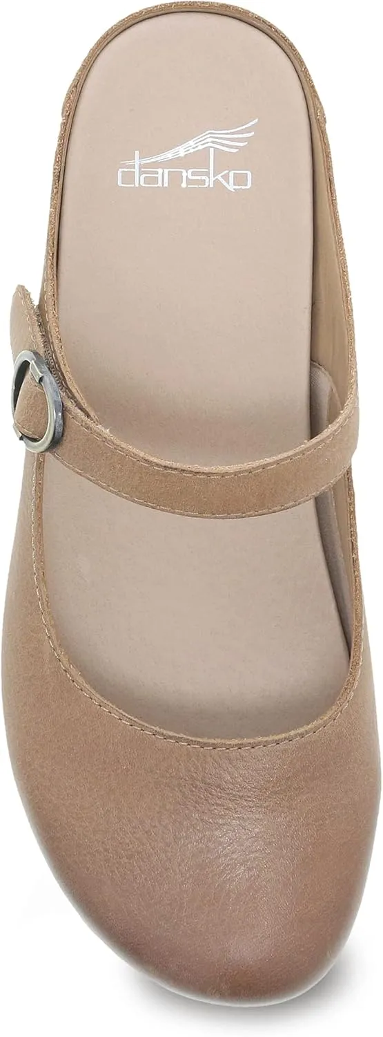 Dansko Bria Slip-On Mary Jane Mule Clogs for Women – Memory Foam and Arch Support for All -Day Comfort and Support – Lightweight EVA Outsole for Long-Lasting Wear