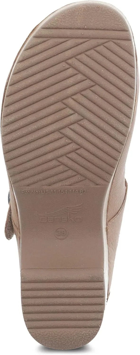 Dansko Bria Slip-On Mary Jane Mule Clogs for Women – Memory Foam and Arch Support for All -Day Comfort and Support – Lightweight EVA Outsole for Long-Lasting Wear