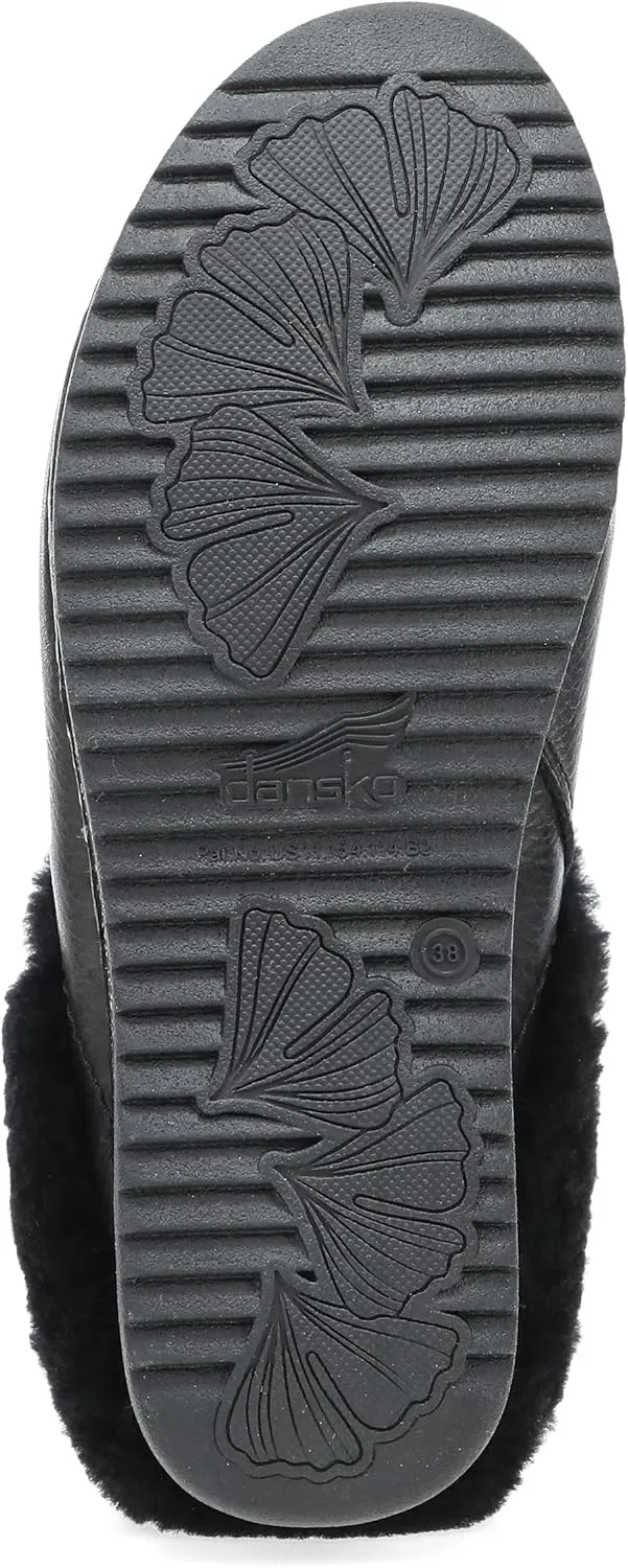 Dansko Magda Seasonal Comfort Mule Clog for Women on Patented Stapled Construction- Cozy Sweater Lining