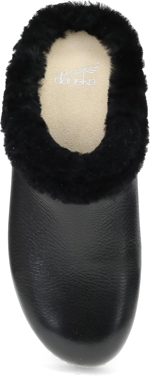 Dansko Magda Seasonal Comfort Mule Clog for Women on Patented Stapled Construction- Cozy Sweater Lining