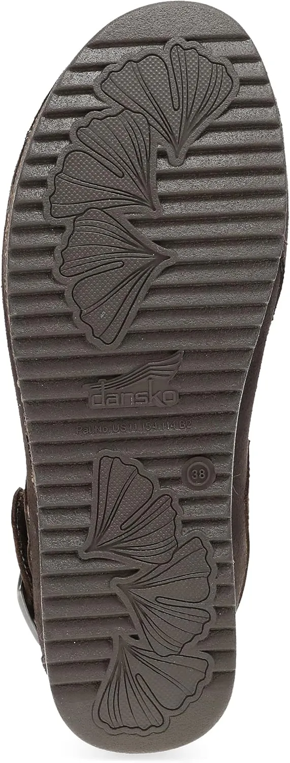 Dansko Women's Merrin Sling-Back Mule Clog-Dual Density Cork/EVA Midsole and Lightweight Rubber Outsole Provide Durable and Comfortable Ride on Patented Stapled Construction