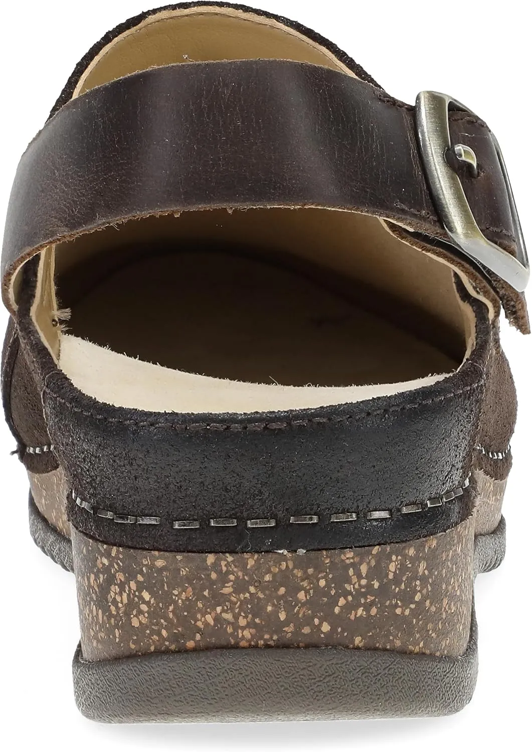 Dansko Women's Merrin Sling-Back Mule Clog-Dual Density Cork/EVA Midsole and Lightweight Rubber Outsole Provide Durable and Comfortable Ride on Patented Stapled Construction