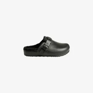 Desi Fur Shoes in Black
