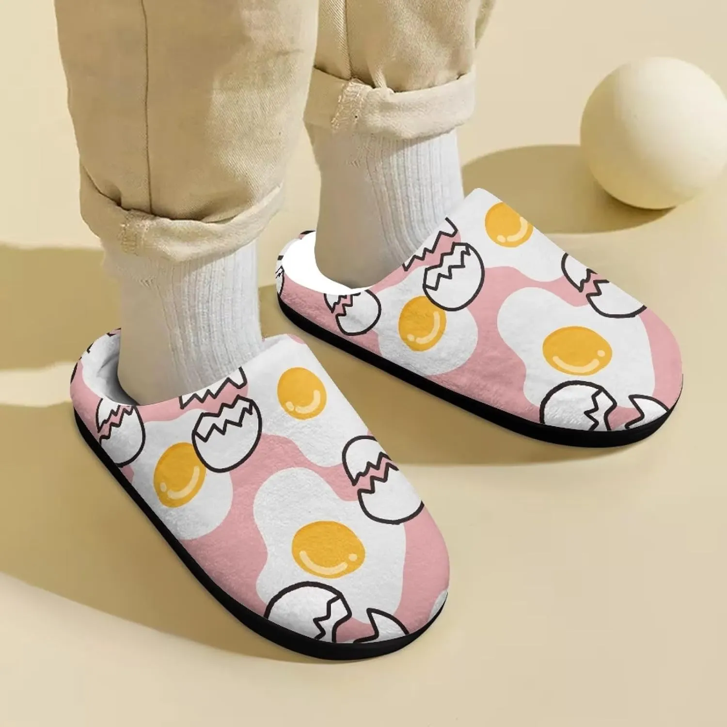 DISNIMO Boys Girls Toddler House Bedroom Slippers,Kids Warm Slip On Home Slippers Cute Winter Nonslip Indoor Slippers