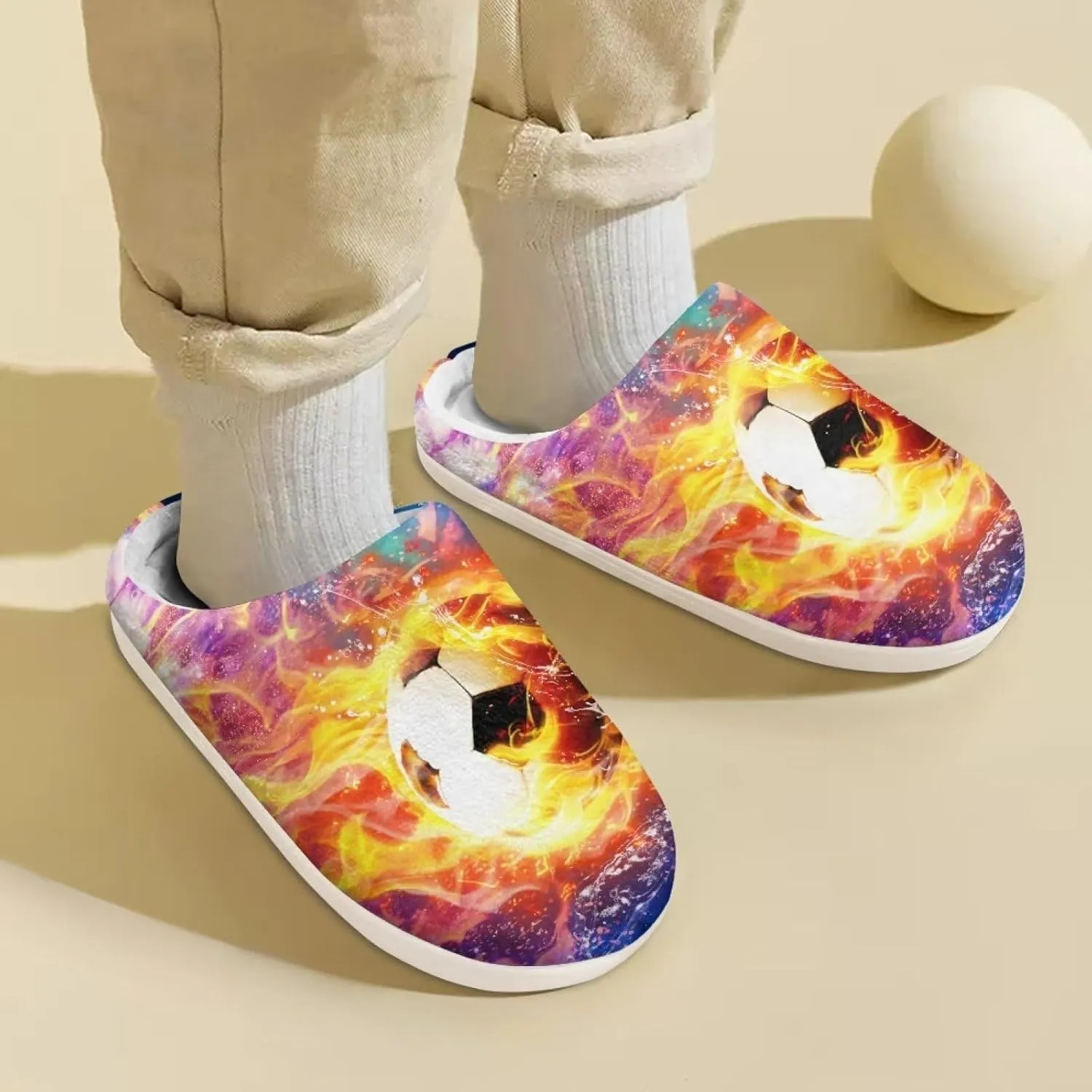 DISNIMO Kids Slippers Girls Slippers for Kids Boys Soft Lightweight Cozy Bedroom House Shoes for Indoor and Outdoor Size 9-14.5