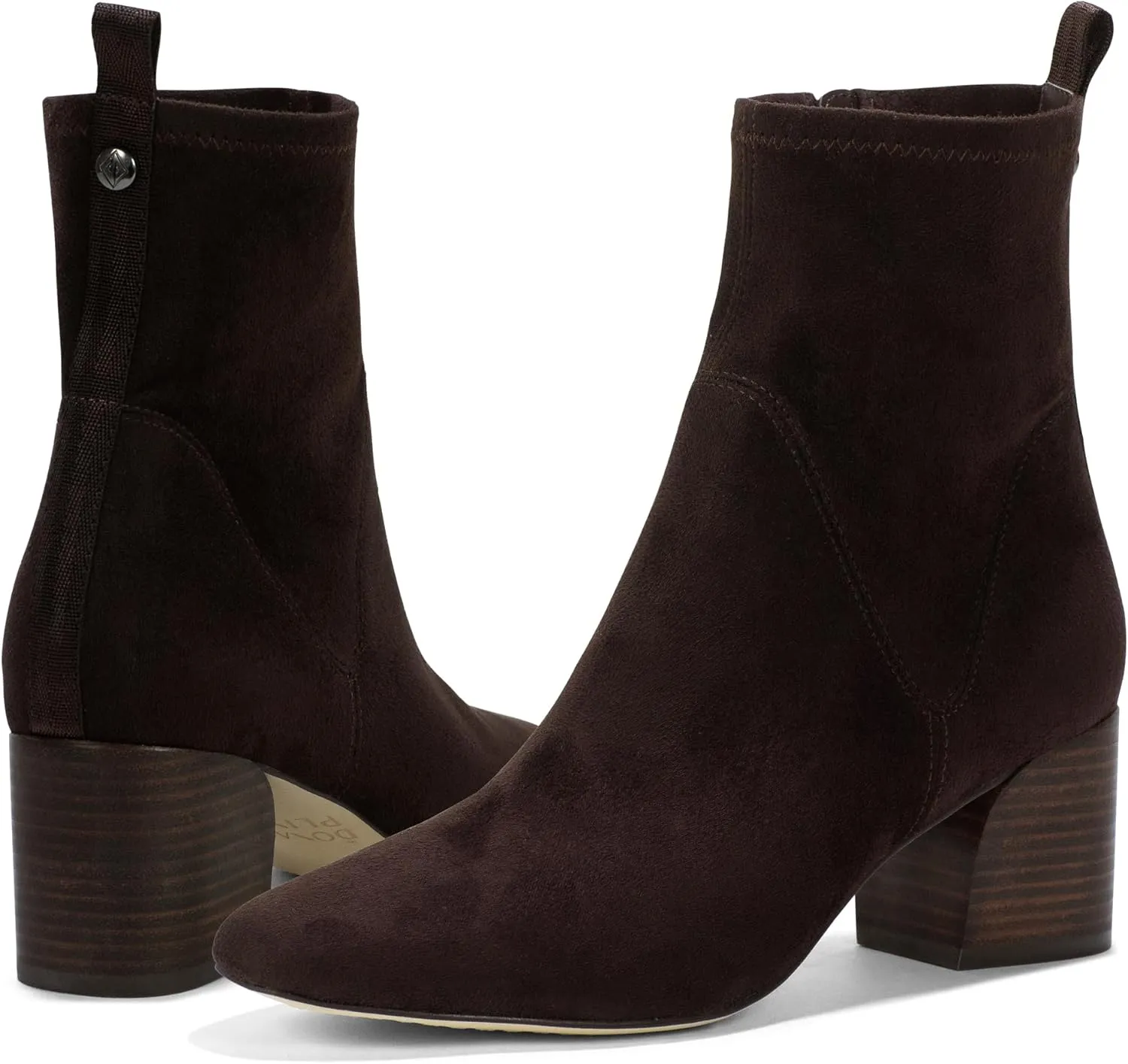 Donald Pliner Women's Birmingham Stretch Suede Mid Calf Boot