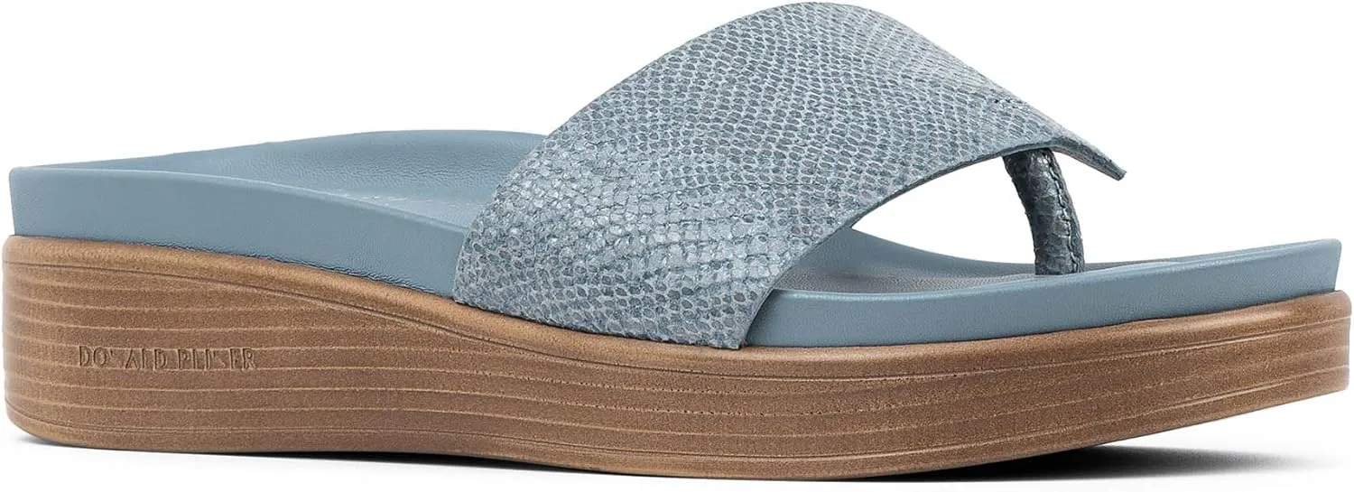 Donald Pliner Women's Fifi Slide Sandals, Women's Summer Sandals, Women’s Shoes, Comfortable Open-Toe Casual Flats