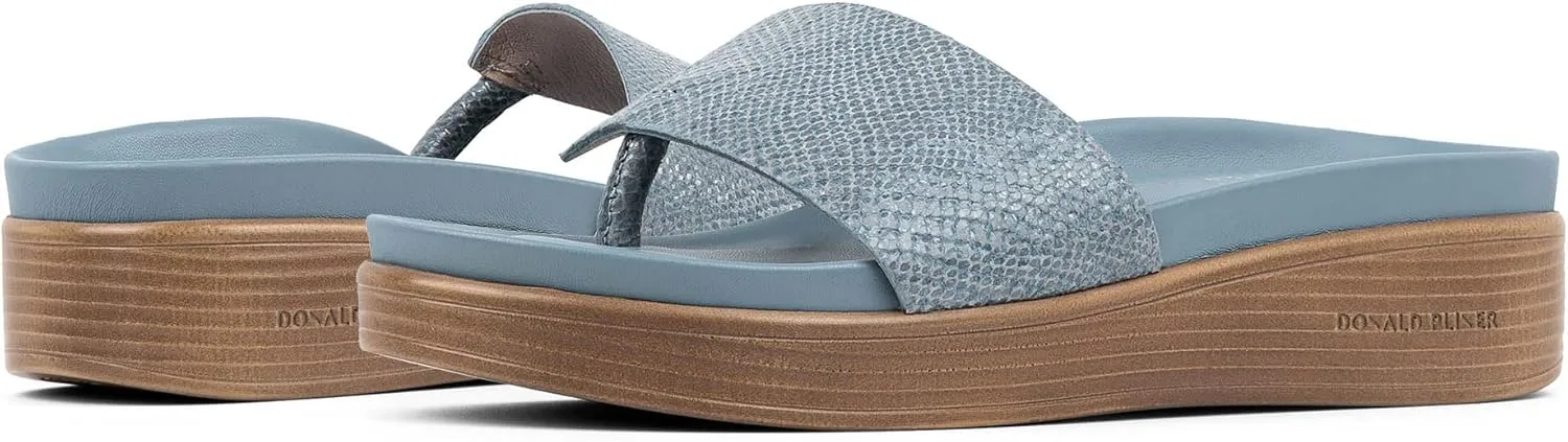 Donald Pliner Women's Fifi Slide Sandals, Women's Summer Sandals, Women’s Shoes, Comfortable Open-Toe Casual Flats