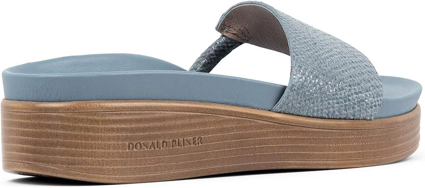 Donald Pliner Women's Fifi Slide Sandals, Women's Summer Sandals, Women’s Shoes, Comfortable Open-Toe Casual Flats