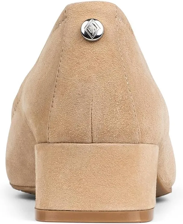 Donald Pliner Women’s RYA Pump Heel – 1.3” Block Heel Shoes for Comfort, Slip On Women’s Heels with Rubber Sole