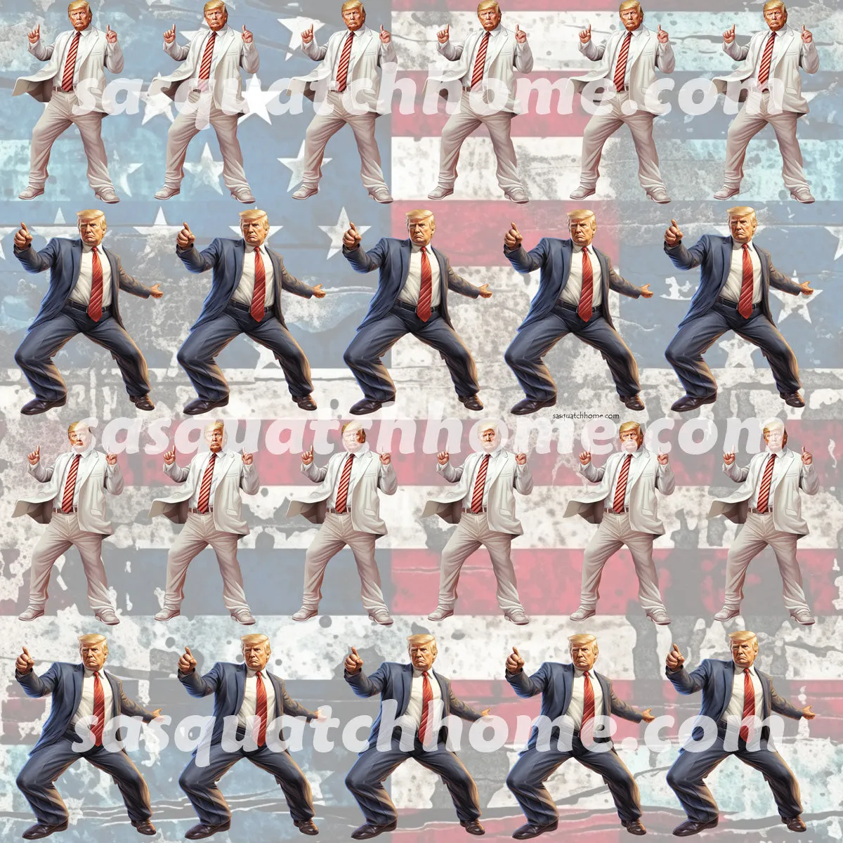 Donald Trump Designs, Women's Slip On Sneakers