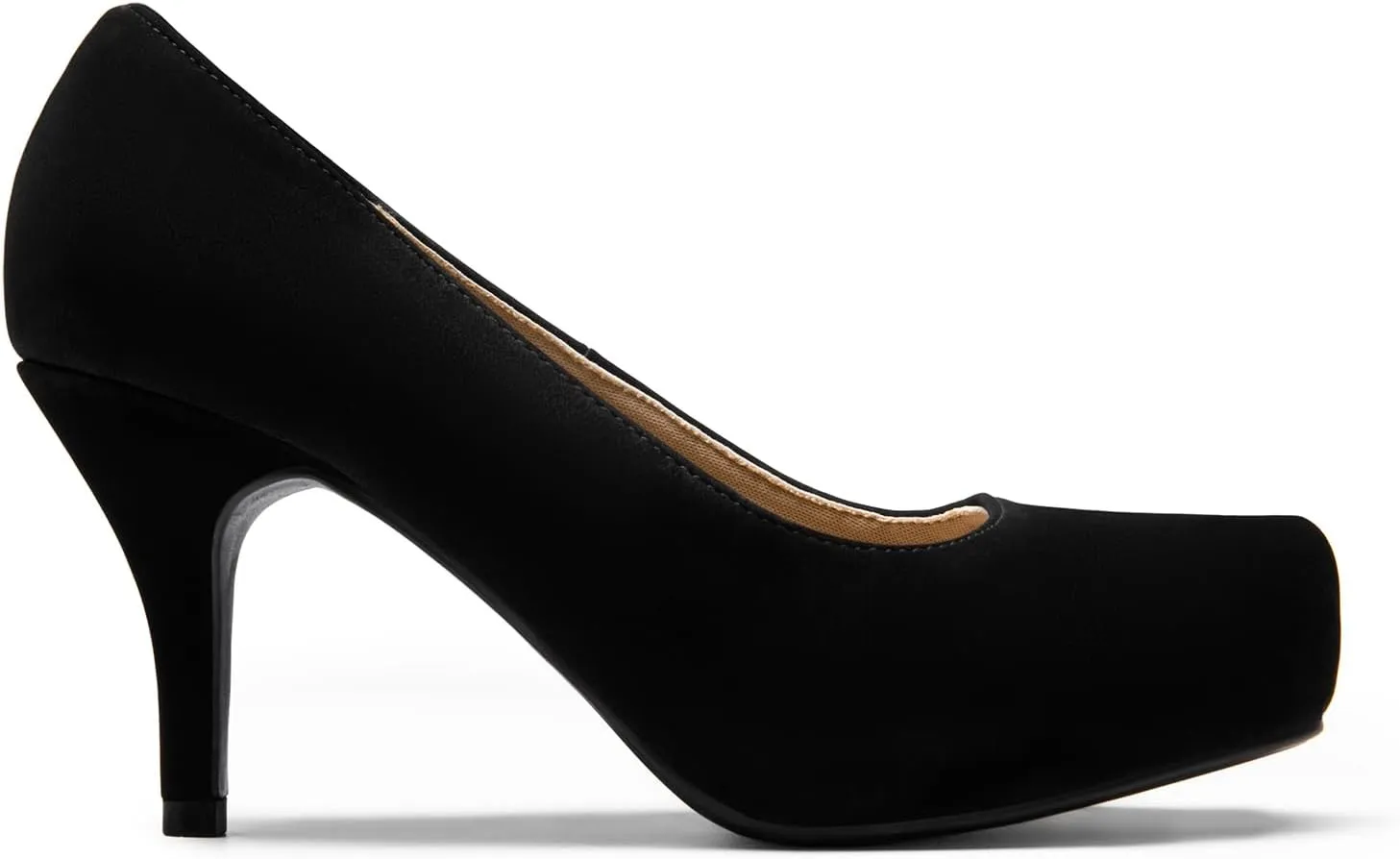 DREAM PAIRS Tiffany Women's Classic Elegant Versatile Low Stiletto Heel Dress Platform Pumps Shoes