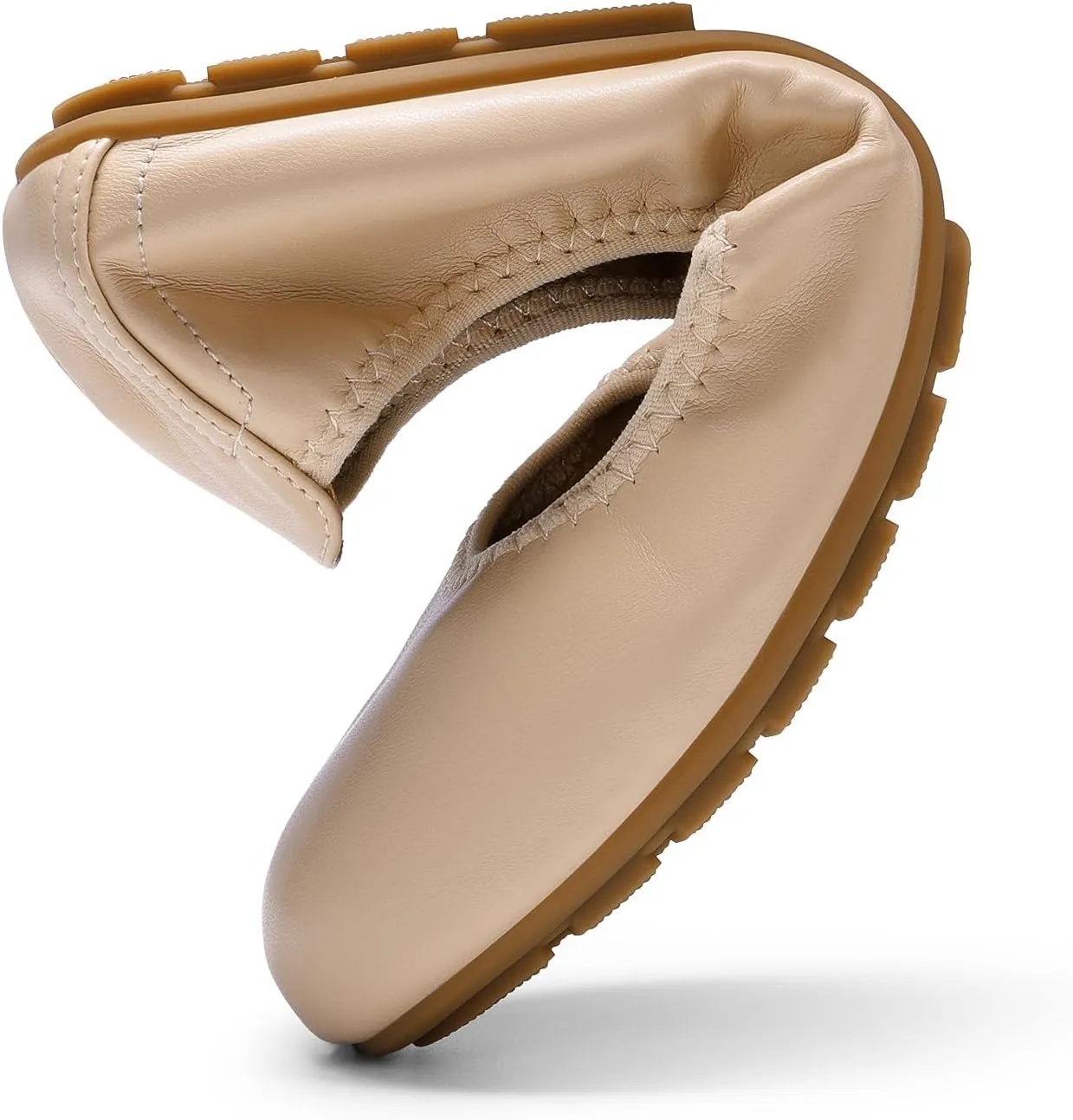 DREAM PAIRS Women’s Ballet Flats Foldable Round Toe Dressy Comfortable Slip On Dress Shoes